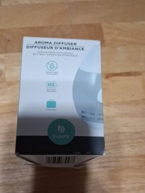 White Aroma Diffuser – Portable Home Fragrance